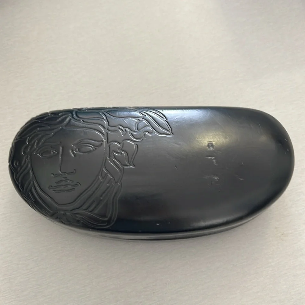 Versace sunglasses. Black with rhinestones. One size. With case - Picture 5 of 8
